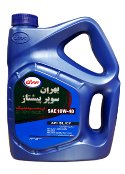 تصویر از روغن موتور بهران سوپر پیشتاز 10W-40 - ظرف چهار لیتری پلاستیکی